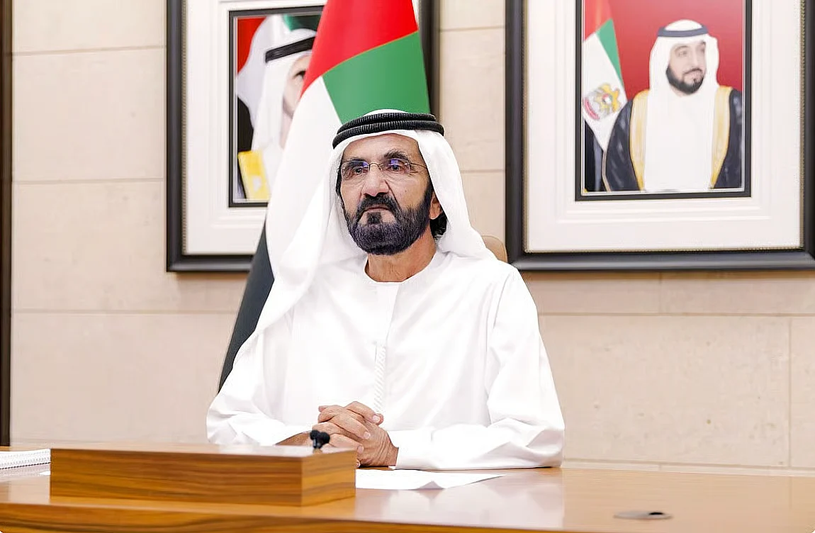 Şeyh Muhammed, Dubai Airshow Delegelerini Başlangıçtan Önce Ağırladı