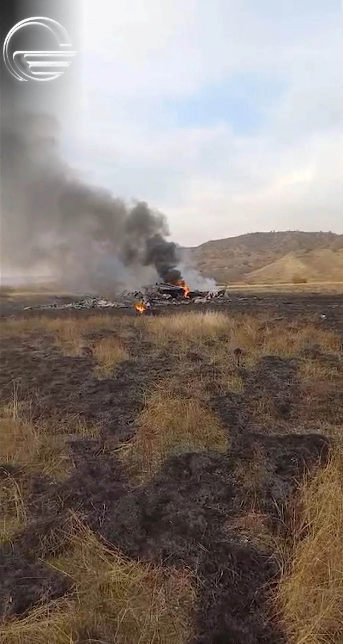 Video: Gemide 20'si Bulunan Türk Askeri Uçağı Gürcistan'da Düştü; Kayıplardan Korkuldu