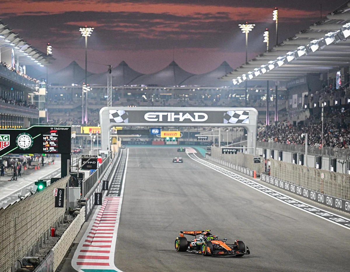 Abu Dabi Gp: Norris Tempoyu Belirliyor, Ancak Sağlam Kalıyor