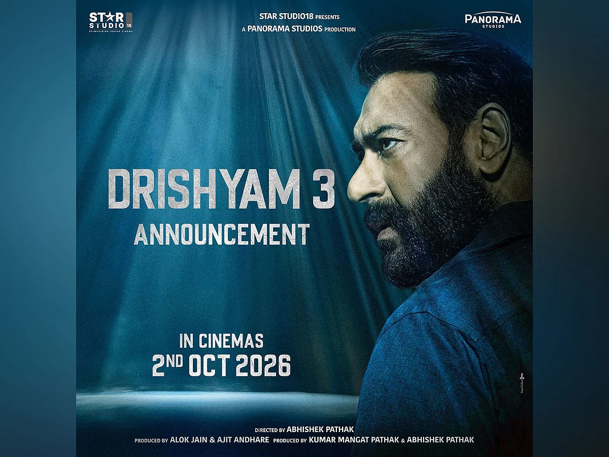 Ajay Devgn'in 'Drishyam 3'ü Gelecek Yıl Tiyatroları Vuracak