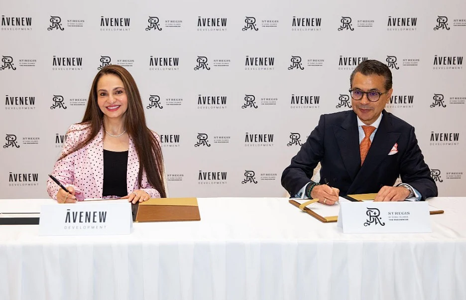 Avenew Development, St. Regis Residences'ı Dubai Adaları'na Getirmek için Marriott International ile Anlaştı