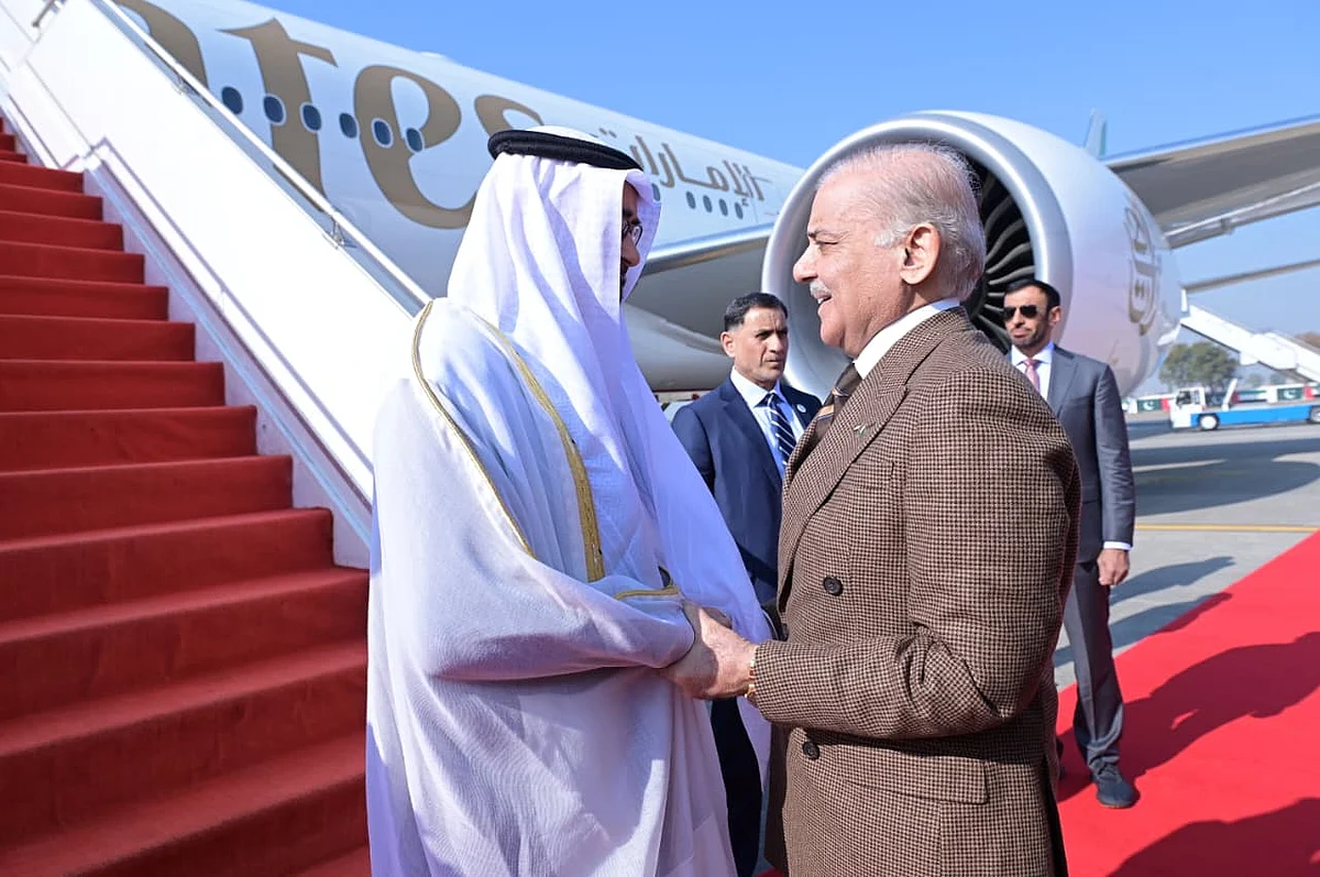 BAE Başkanı ve Pakistan Başbakanı Yatırım ve Ekonomideki Bağları Güçlendirmek için Görüşmelerde Bulundu