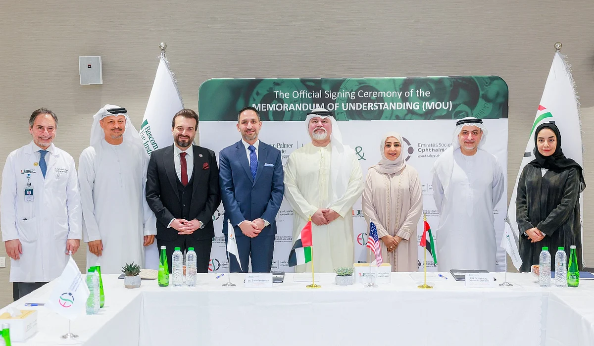 Bascom Palmer Göz Enstitüsü Abu Dabi, Emirates Oftalmoloji Derneği Stratejik Ortaklık Anlaşması İmzaladı