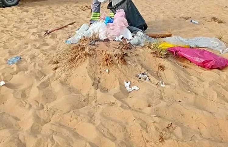 'Çölde Plastik Yığınları': Dubai Yetkilileri Yasadışı Gıda Satıcılarını Çökertti, Çöp
