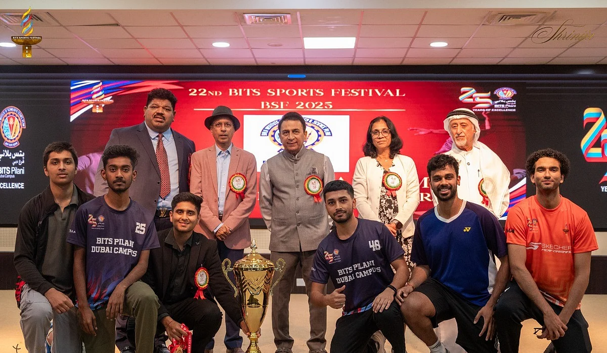 Dubai: Kriket Efsanesi Sunil Gavaskar, Bıts Pilani Spor Festivali'ne Katıldı