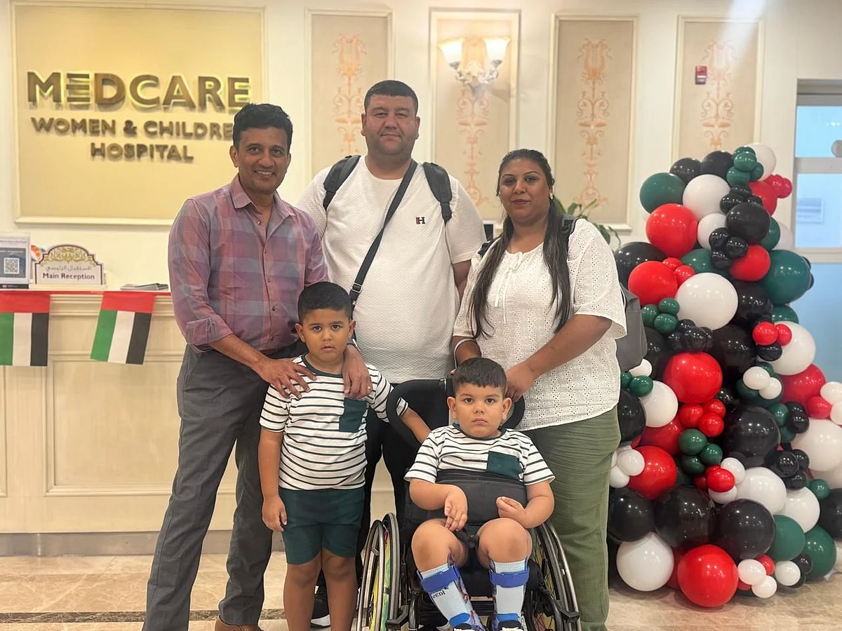Dubai, Spinal Müsküler Atrofi ile Doğan 3 Yaşındaki Bir Çocuk için Nasıl Umut Olabilir