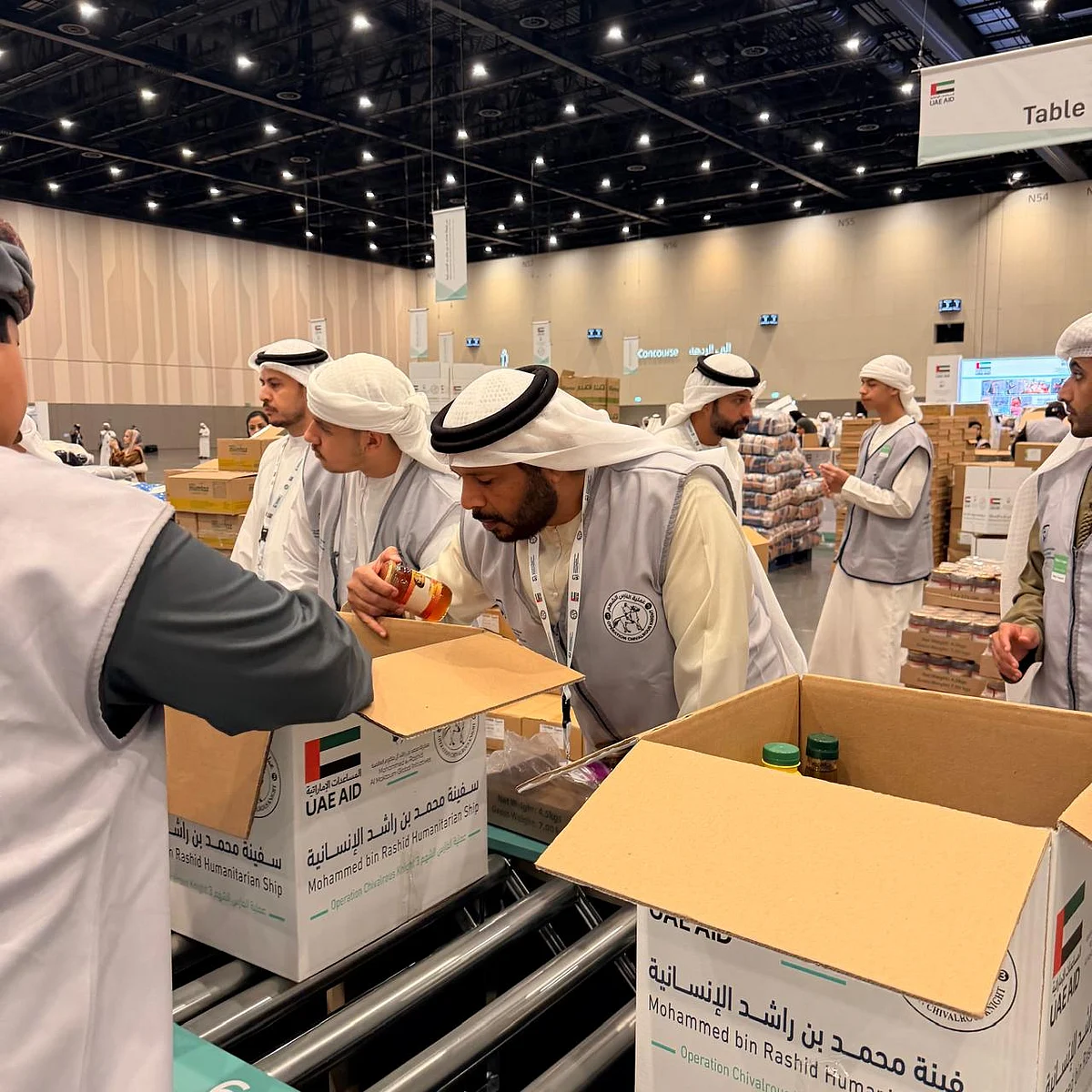Dubai Gönüllü Birlik Gazze İçin 100 Milyon Yemek Paketi