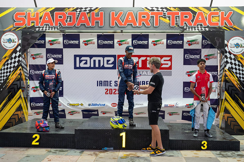 Iame BAE Serisi 4. ve 5. Turlar, Sharjah Kart Pistinde Yüksek Yoğunluklu Çift Başlık Sağlar