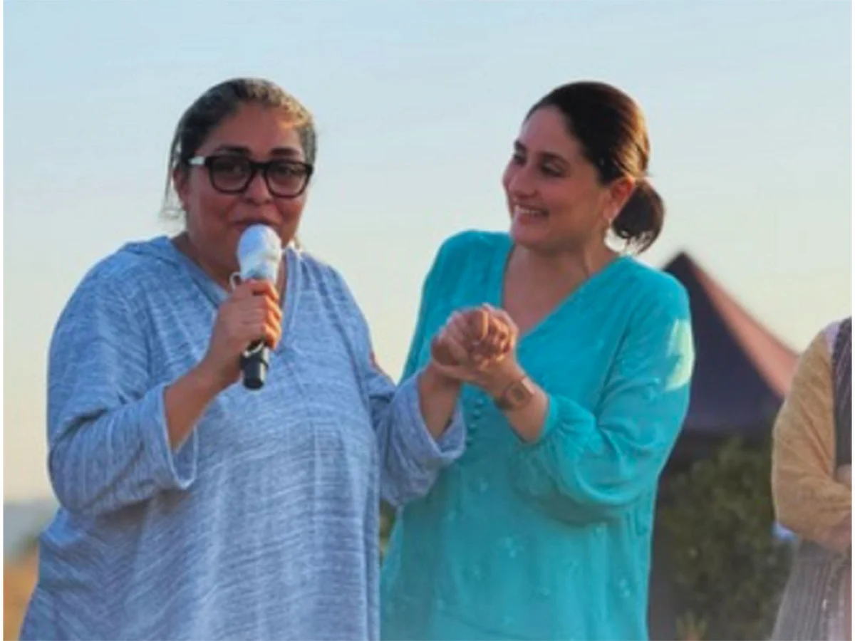 Kareena, 'Daayra' Yönetmeni Meghna Gulzar ile Samimi Fotoğraflarını Paylaşıyor