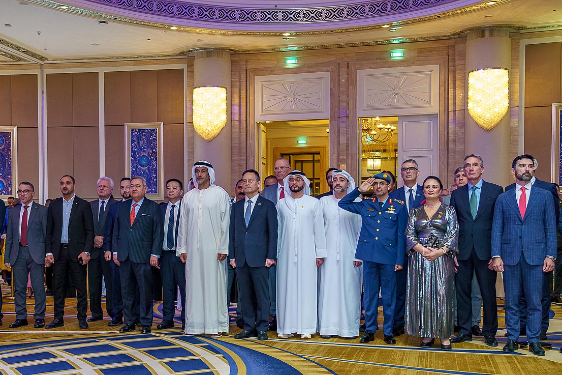 Kore, Abu Dabi'deki BAE Ulusal Günü Resepsiyonunda Birinci Sınıf K-Yiyecekleri Sergiliyor