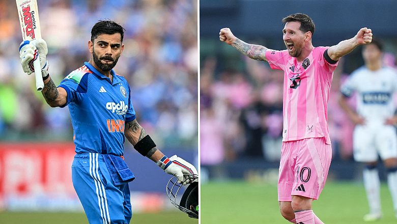 Virat Kohli, Lionel Messi ile Tanışacak mı? Hintli Taraftarlar, Kriket Oyuncusu Mumbai'ye İnerken Spekülasyon Yapıyor