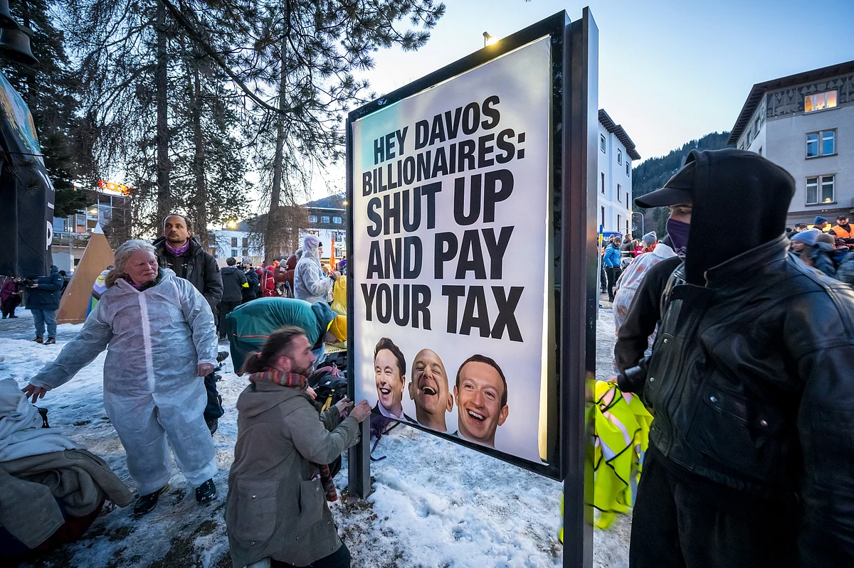 Milyarder Servetinin Artması Siyasi Bir Tehdit, Oxfam Davos Açılırken Uyardı
