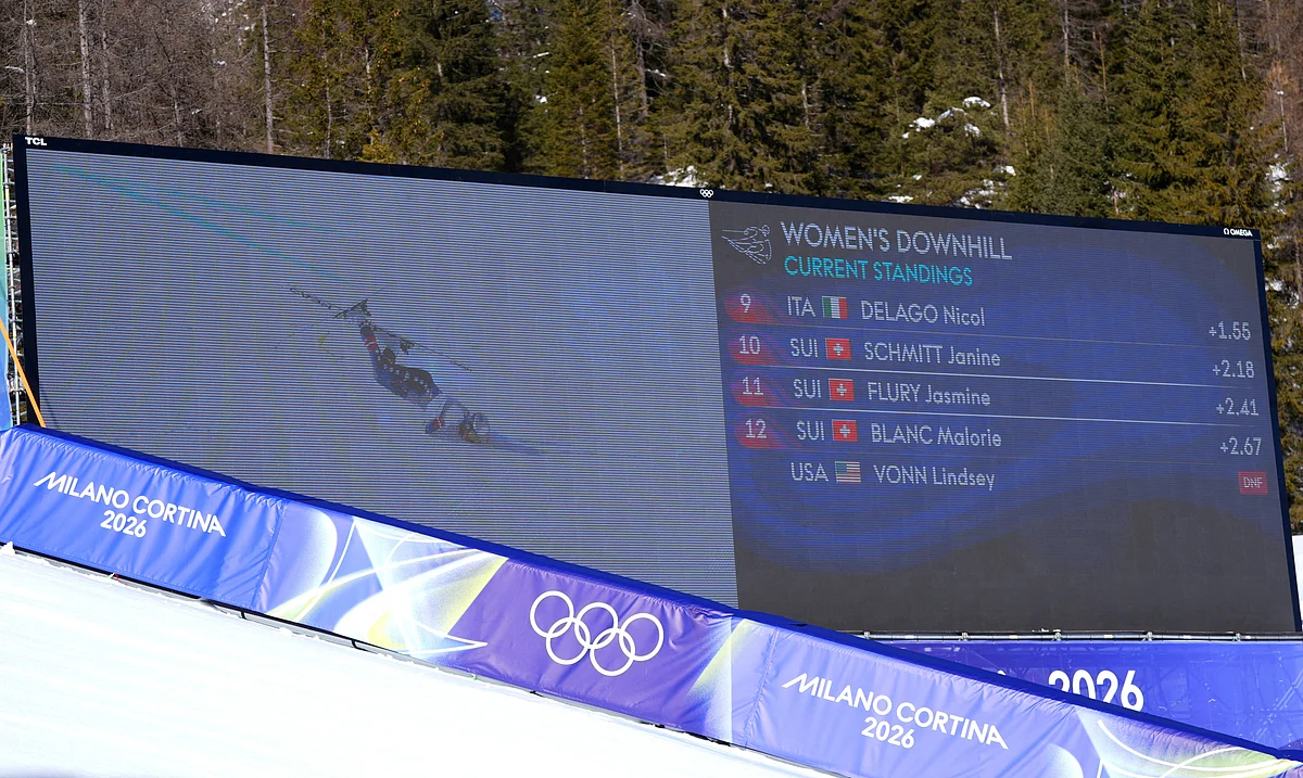 ABD'li Kayakçı Vonn Korkunç Bir Kaza Geçirdi; Olimpiyat Yokuş Aşağı Altını 13 Saniyede Kazanmayı Hayal Edin