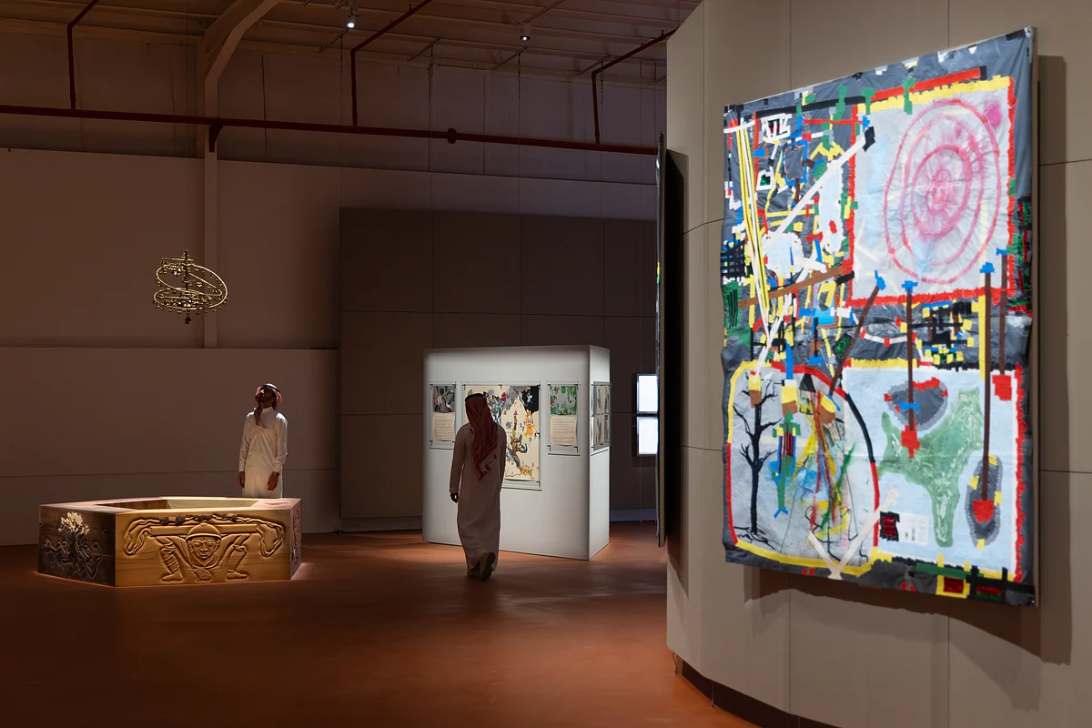 Diriyah Çağdaş Sanat Bienali Ziyaretçileri Zaman İçinde Taşıyor