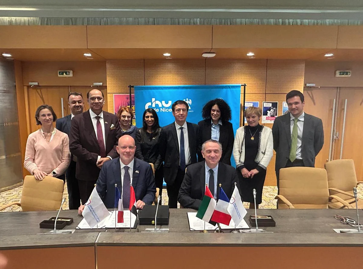 Emirates Hastaneler Grubu, Fransa'nın Nice Üniversitesi Hastanesi ile Stratejik işbirliğini Duyurdu