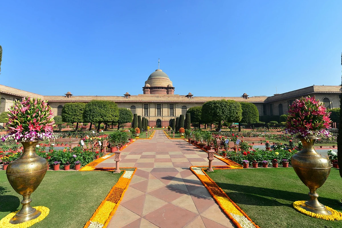 Hindistan'ın Rashtrapati Bhavanının Ruhu Amrit Udyan'ı ziyaret etmek için en iyi zaman şimdi