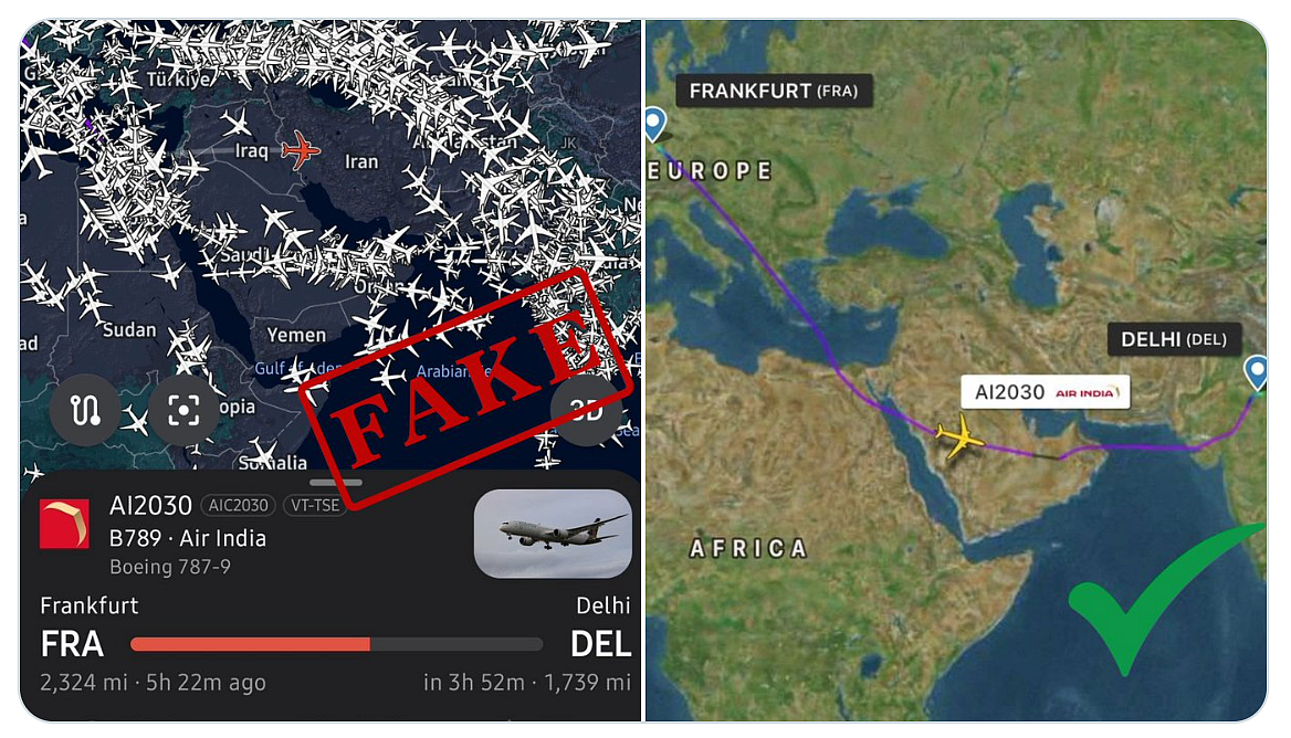 Air India, Sınırlı Orta Doğu Hava Sahasında Uçma Konusunda Sahte Viral İddiayı Reddetti